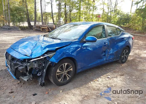 2022 Nissan Sentra Sv Xtronic Cvt из США, поврежденный, VIN 3N1AB8CVXNY241858